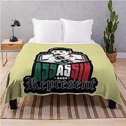Brandon Moreno The Assassin Baby Throw Blanket