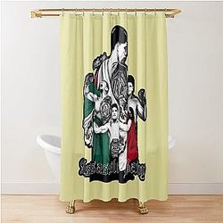 Brandon Moreno The Assassin Baby Shower Curtain