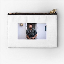 Brandon Sklenar The World Is A Stage Brandon Sklenar Zipper Pouches