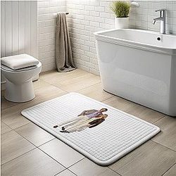 Brandon Sklenar LA 0601 - Lead role in It Ends With Us Brandon Sklenar Bath Mats