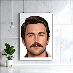 Brandon Sklenar LA 0601 - Known for rugged and charismatic characters Brandon Sklenar Posters
