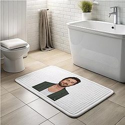 Brandon Sklenar LA 0601 - Growing influence in modern Hollywood cinema Brandon Sklenar Bath Mats