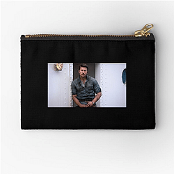 Brandon Sklenar The World Is A Stage Brandon Sklenar Zipper Pouches