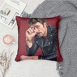 Brandon Sklenar LA 0601 - Breakout star of Yellowstone prequel 1923 Brandon Sklenar Pillows Cover