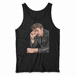 Brandon Sklenar LA 0601 - Breakout star of Yellowstone prequel 1923 Brandon Sklenar Tank Tops