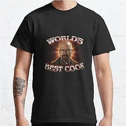 World's Best Cook Walter White Breaking Bad Design Classic T-Shirt