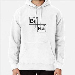 breaking bad logo minimal line drawing Pullover Hoodie
