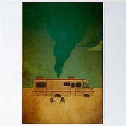 breaking bad bus Poster