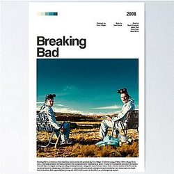Breaking Bad series poster Poster