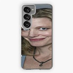 Stretched Skyler White Face Breaking Bad Meme Samsung Galaxy Soft Case