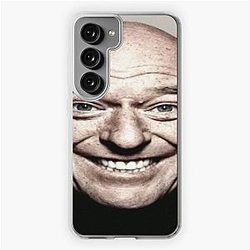 Stretched Hank Schrader Face Breaking Bad Meme Samsung Galaxy Soft Case