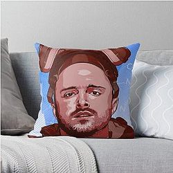 Jesse Pinkman Breaking Bad Merch Throw Pillow