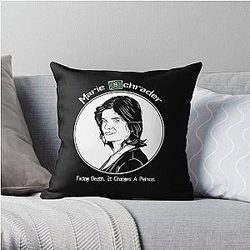Marie Schrader - Breaking Bad Throw Pillow