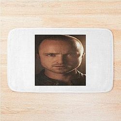 Stretched Jesse Pinkman Face Breaking Bad meme Bath Mat