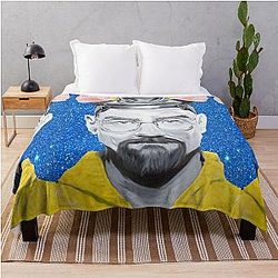Walter White Breaking Bad Heisenberg Throw Blanket
