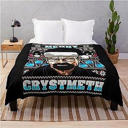 Breaking Bad Christmas Ugly  Throw Blanket