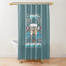Breaking Bad Christmas Ugly  Shower Curtain