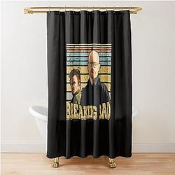 Breaking Bad Retro Vintage Shower Curtain