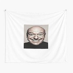 Stretched Hank Schrader Face Breaking Bad Meme Tapestry