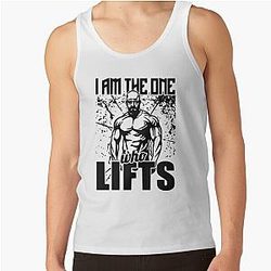 Breaking Bad I Am The One Who Lifts Gym Tank Top