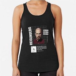 heisenberg breaking bad Racerback Tank Top