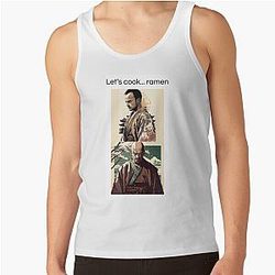 Let's Cook Ramen Ukiyo-e Breaking Bad Tank Top