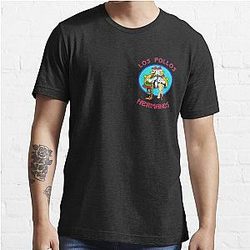 Breaking Bad Los Pollos Hermanos Back To Back Portrait Logo Essential T-Shirt