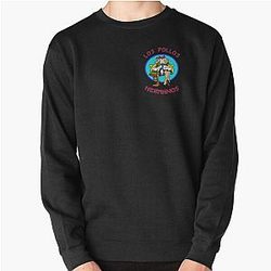 Breaking Bad Los Pollos Hermanos Back To Back Portrait Logo Pullover Sweatshirt