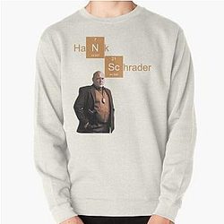Hank Schrader Breaking Bad Periodic Table Color Theory Design Pullover Sweatshirt