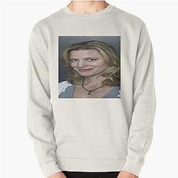Stretched Skyler White Face Breaking Bad Meme Pullover Sweatshirt