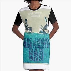 Breaking Bad Talk Graphic T-Shirt Dress