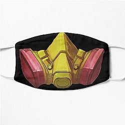 Breaking bad gas mask Flat Mask