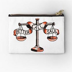 Saul Goodman from breaking bad Zipper Pouch