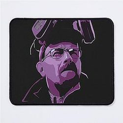 Breaking Bad Heisenberg With a Gas Mask | Walter White Merch Mouse Pad