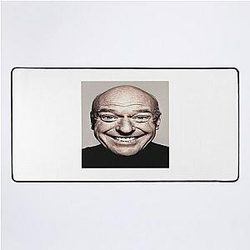 Stretched Hank Schrader Face Breaking Bad Meme Desk Mat