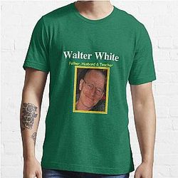 Walter White Father, Husband & Teacher Breaking Bad Essential T-Shirt