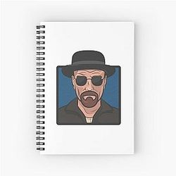 Breaking Bad Heisenberg Spiral Notebook