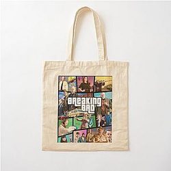 breaking bad game poster Cotton Tote Bag