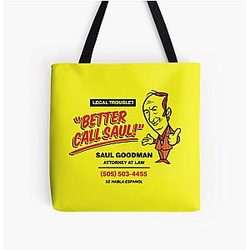 Better Call Saul | Saul Goodman | Breaking Bad All Over Print Tote Bag