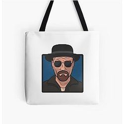 Breaking Bad Heisenberg All Over Print Tote Bag