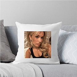 Breckie Hill Living My Best Life Aesthetic Breckie Hill Pillows Cover