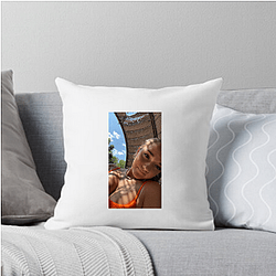Breckie Hill Smile More Graphic Breckie Hill Pillows Cover
