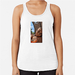 Breckie Hill Smile More Graphic Breckie Hill Tank Tops