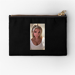 Breckie Hill Unique Personality Motif Breckie Hill Zipper Pouches