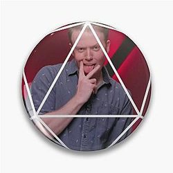 Brennan Lee Mulligan D20 Dice Pin