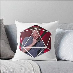 Brennan Lee Mulligan D20 Dice Design Pillow