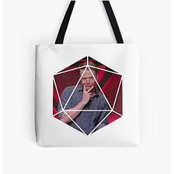 Brennan Lee Mulligan D20 Dice Design Tote Bag