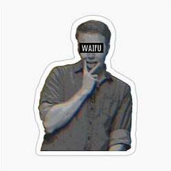 Brennan Lee Mulligan (I'm All the Bad Guys) Waifu Sticker