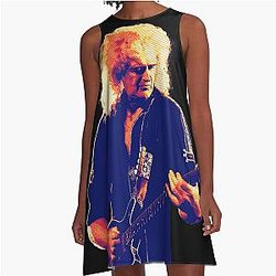 Brian Retro A-Line Dress