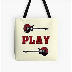 Play Brian may All Over Print Tote Bag